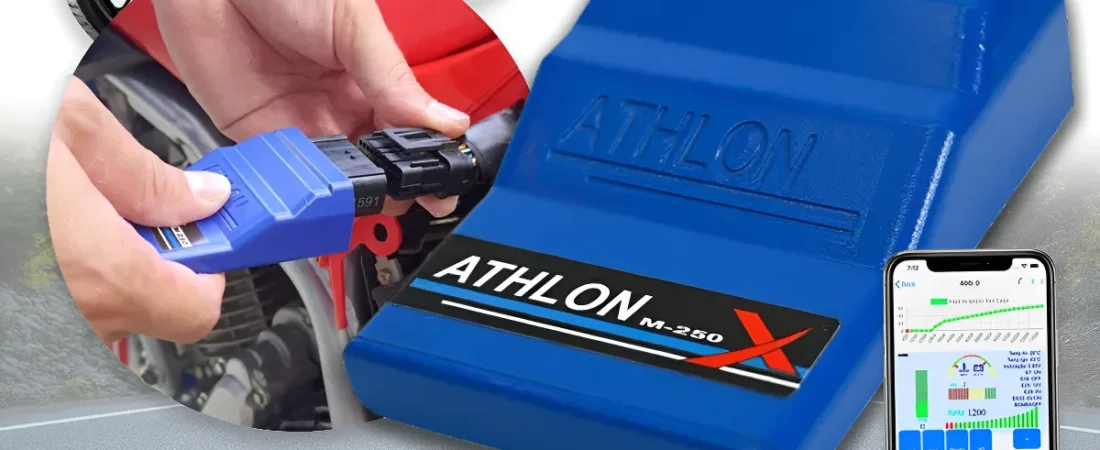 Módulo Athlon M250X: Como Transformar a Performance da sua Moto Honda via Celular